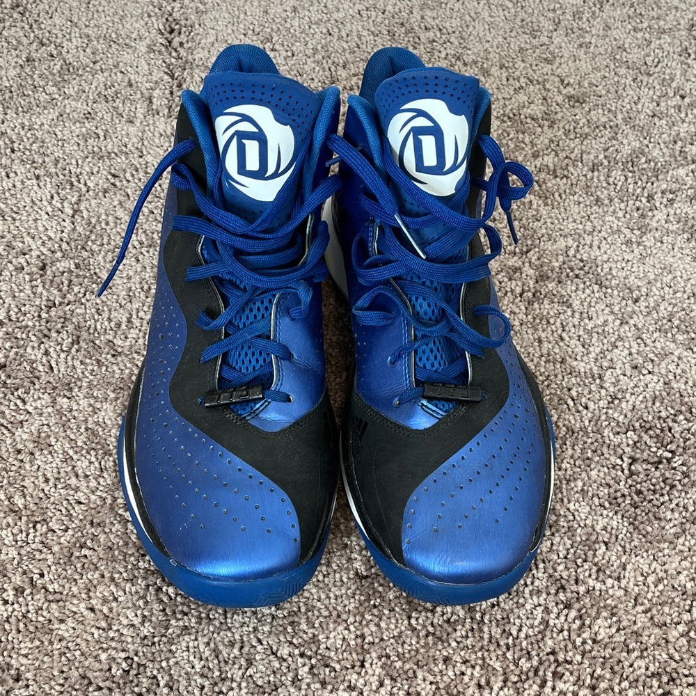 Adidas Blue Athletic Shoes